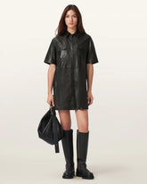 Rock Leather Dress