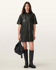 Rock Leather Dress