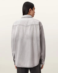 Al Oversized Denim Shirt