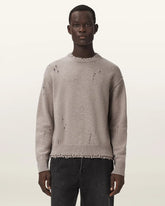 Wolf Oversized Wool Blend Sweater