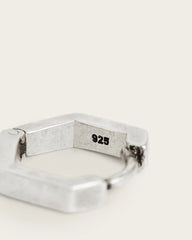 Hex Hoop Earring