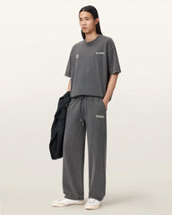 Emblem Straight Leg Sweatpants