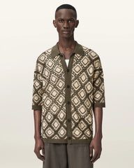 Morena Short Sleeve Collared Cardigan