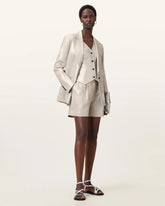 Averie Relaxed Fit Linen Shorts