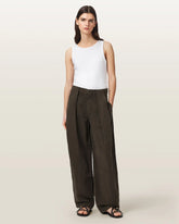 Phi Linen-Blend Wide Leg Pants