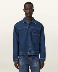 Cast Long Sleeve Boxy Denim Jacket