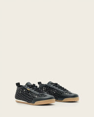Kenny Woven Leather Sneakers