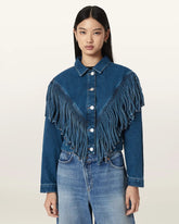 Marlene Westen Tassel Denim Jacket