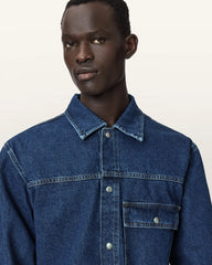 Cast Long Sleeve Boxy Denim Jacket
