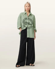 Adrianne Relaxed Fit Striped Shirt