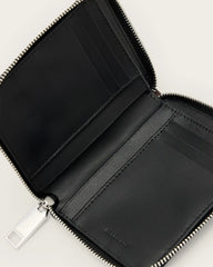 Lena Hex Zip Up Leather Wallet