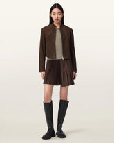 Jax Asymmetric Mini Skirt