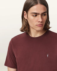 Brace Brushed Cotton Crew Neck T-Shirt