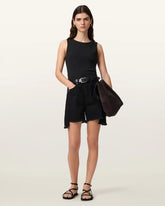 Katarina Boat Neck Slim Fit Tank Top