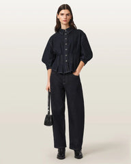 Nancy Fitted Denim Shirt