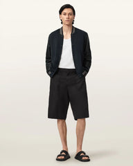 Taishi Leather Varsity Bomber Jacket