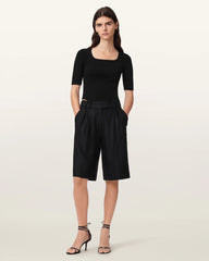 Cruz Hally Ribbed Knit Top