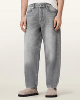 Curve Barrel Leg Denim Jeans