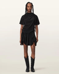 Leslie Half Sleeve Cowl Neck Top