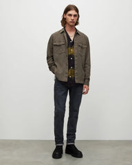 Spotter Long Sleeve Military Overshirt