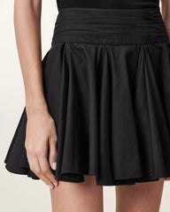 Tulip Cotton Mini Skirt