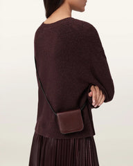 Maeve Leather Cardholder Crossbody