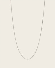 Axl Sterling Silver Large Curb Necklace
