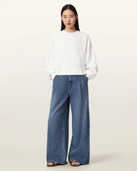 Esme Lila Oversized Long Sleeve Sweatshirt
