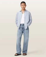 Loom Long Sleeve Linen Shirt