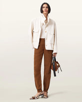 Val Cargo Linen Blend Pants