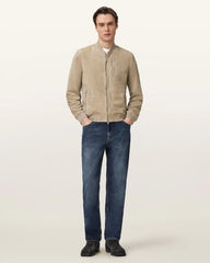 Kemble Suede Bomber Jacket