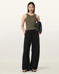 Rina Crew Neck Sleeveless Tank Top