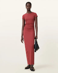 Katarina Short Sleeve Slim Fit Maxi Dress