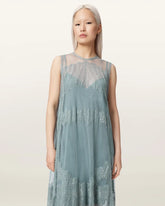 Clara Mesh Midi Dress
