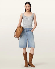 Celena Slim Fit Scoop Neck Top