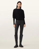 Cora Leather Stretch Leggings