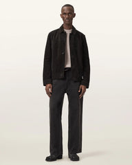 Nates Suede Slim Fit Jacket