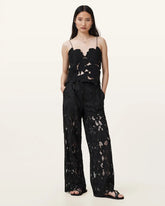 Charli Embroidered Straight Fit Pants