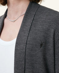 Mode Merino Ramskull Open Cardigan