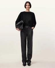 Julieana Wrap Merino Wool Jumper