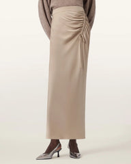 Alexia Gathered Maxi Skirt