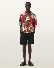 Hokkaido Short Sleeve Linen Blend Shirt