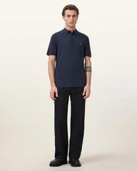 Mode Merino Short Sleeve Ramskull Polo Shirt