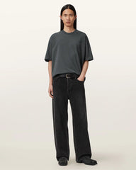 Xander Flocked Logo Oversized T-Shirt