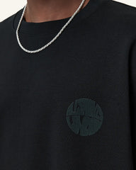 Waved Relaxed Fit Sweatshirt