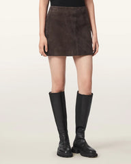 Renai Suede Mini Skirt