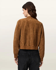 Orten Suede Bomber Jacket