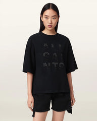 Stacks Amelie Oversized Embellished T-Shirt