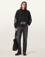 Helvette Long Sleeve Graphic Hoodie