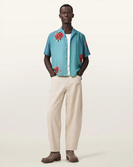 Fleur Fazed Boxy Short Sleeve Shirt